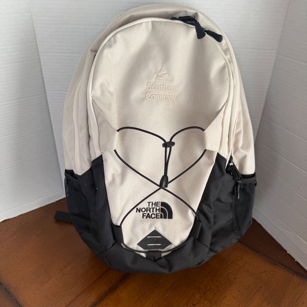 The North Face Jester Backpack Cream Black Southern Company FlexVent Laptop Bag
